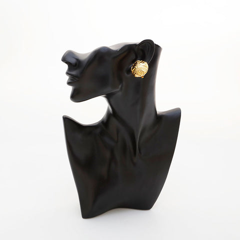 CHANEL Flower Flower COCO Mark Earring gold WS21557