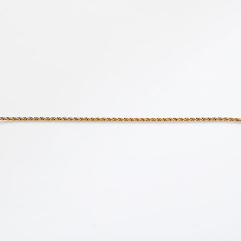 CHANEL COCO Mark round Necklace gold WS21559