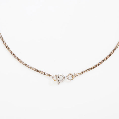 CHANEL 05P 2005 COCO Mark Necklace Silver WS21563