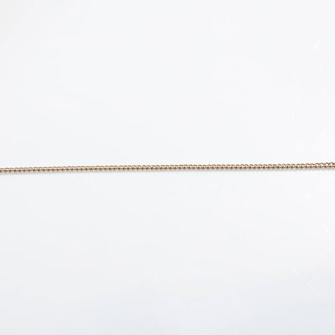 CHANEL B18B 2018 COCO Mark Pearl Rhinestone Necklace gold WS21564