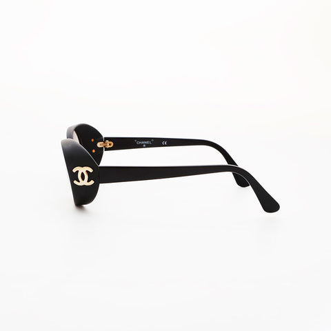 CHANEL COCO Mark sunglasses black WS21565