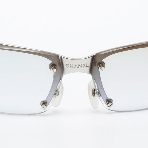 CHANEL COCO Mark sunglasses gray WS21569