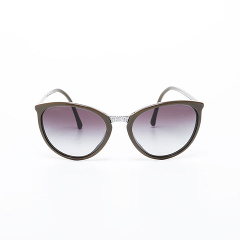 CHANEL COCO Mark sunglasses Brown WS21570