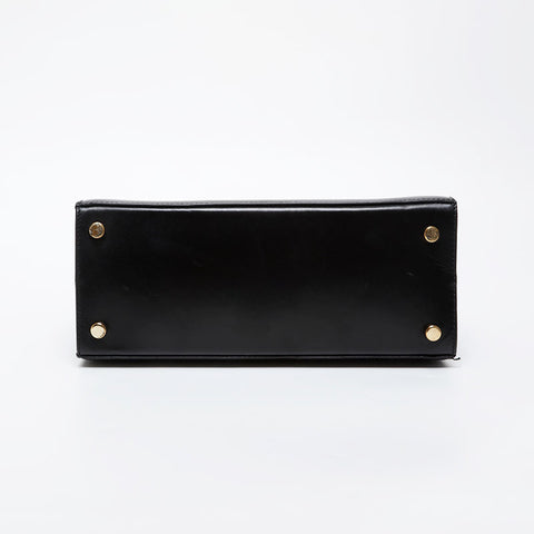 Salvatore Ferragamo Vara Leather 2way Handbag black WS21574