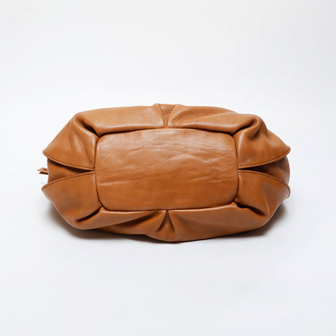CELINE Leather Bittersweet Shoulder Bag Brown WS21578