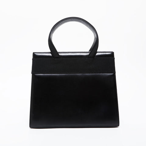 Salvatore Ferragamo Vara Leather 2way Handbag black WS21580