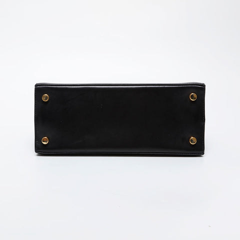 Salvatore Ferragamo Vara Leather 2way Handbag black WS21580