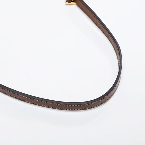 GUCCI GG Supreme 2-way Horsebit Shoulder Bag Brown WS21582