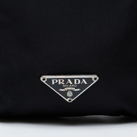 PRADA Phone case nylon pouch Shoulder Bag black WS21584