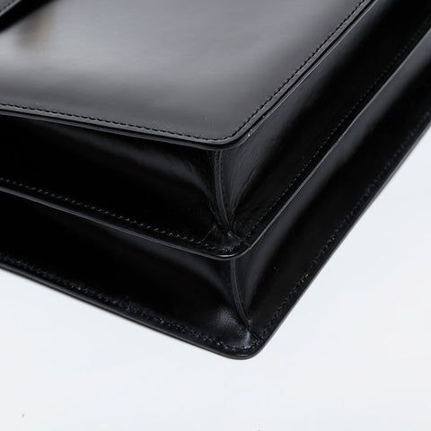 BVLGARI leather Handbag black WS21589