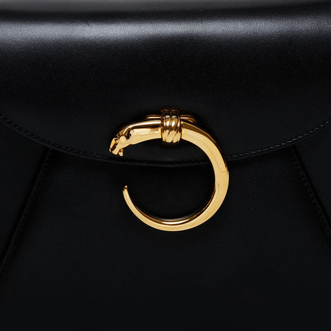 CARTIER PANTHERE leather pouch included Handbag black WS21591