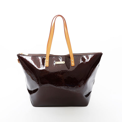 極美品 ルイ・ヴィトン LOUIS VUITTON ヴェルニ ベルヴューGM ショルダーバッグ レッド WS21592