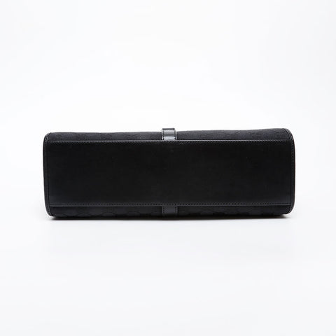 GUCCI GG Canvas Jackie Shoulder Bag black WS21594