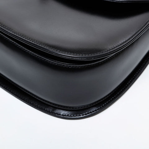 GUCCI Bamboo 2way Handbag black WS21595