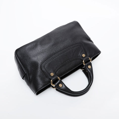CELINE Boogie Leather Handbag black WS21597