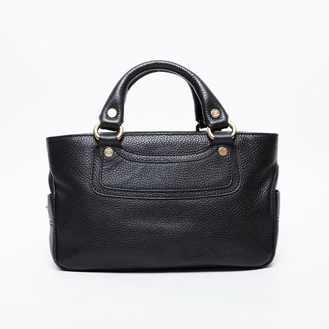CELINE Boogie Leather Handbag black WS21597
