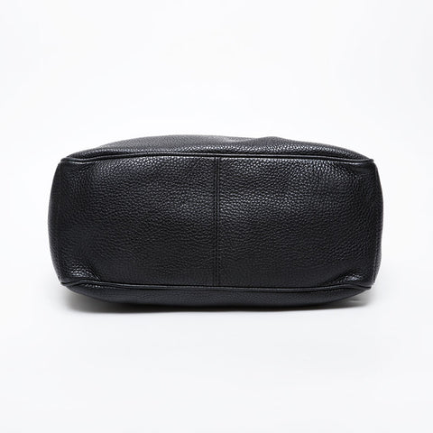 CELINE Boogie Leather Handbag black WS21597