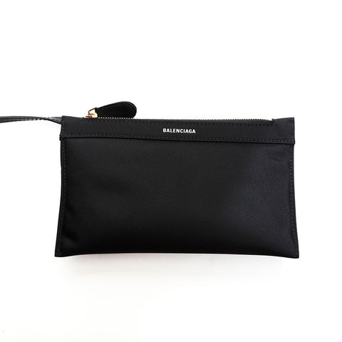 BALENCIAGA Nylon Cabas S Tote Bag black WS21599