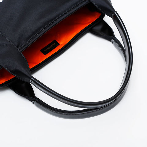 BALENCIAGA Nylon Cabas S Tote Bag black WS21599