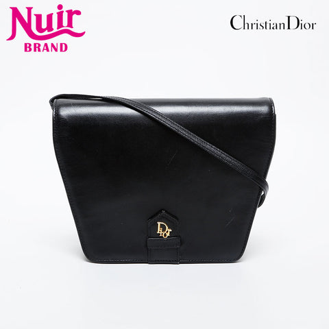Christian Dior leather Shoulder Bag black WS21607