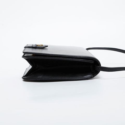 Christian Dior leather Shoulder Bag black WS21607