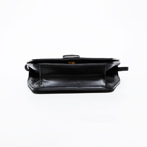 Christian Dior leather Shoulder Bag black WS21607