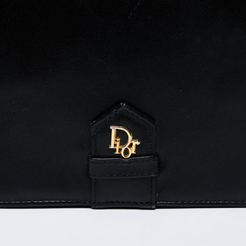 Christian Dior leather Shoulder Bag black WS21607