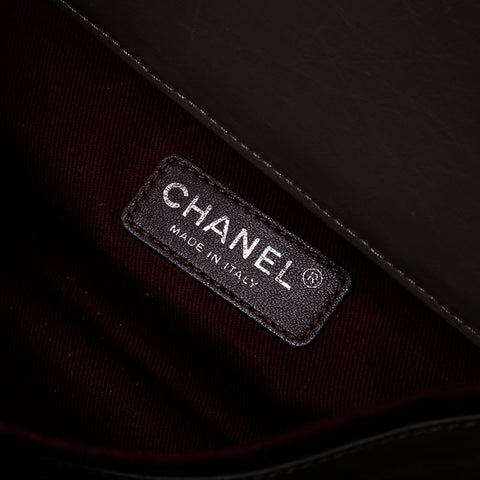 CHANEL No. 18 2013-2014 Matelasse Portobello 2way Shoulder Bag Brown WS21608