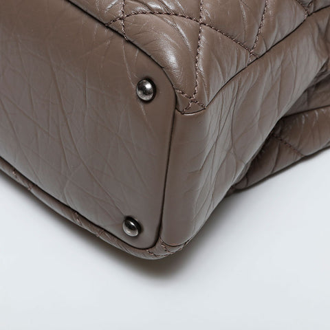 CHANEL No. 18 2013-2014 Matelasse Portobello 2way Shoulder Bag Brown WS21608