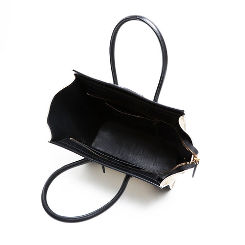 CELINE Luggage Leather Mini Handbag multicolor WS21609