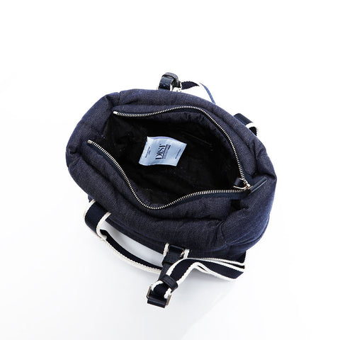 MONCLER CARADOC Mini Tote Down 2way Shoulder Bag Navy WS21618