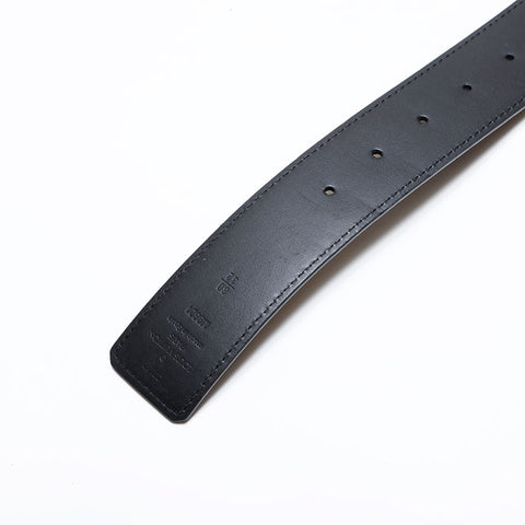 LOUIS VUITTON 2012 Monogram 80/32 belt Brown black WS21623