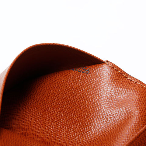 LOUIS VUITTON Monogram Card Case Brown WS21625