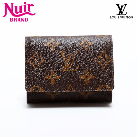 LOUIS VUITTON Monogram Card Case Brown WS21625