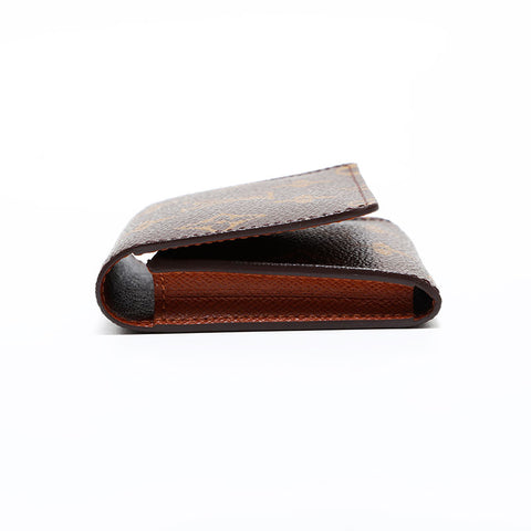 LOUIS VUITTON Monogram Card Case Brown WS21625