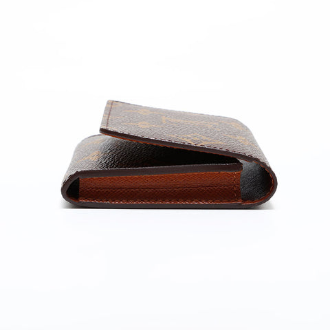 LOUIS VUITTON Monogram Card Case Brown WS21625