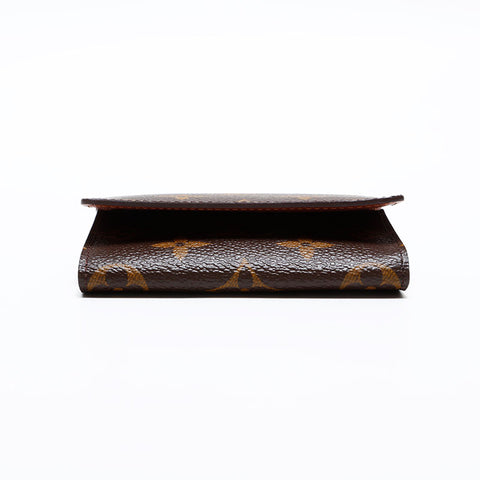 LOUIS VUITTON Monogram Card Case Brown WS21625