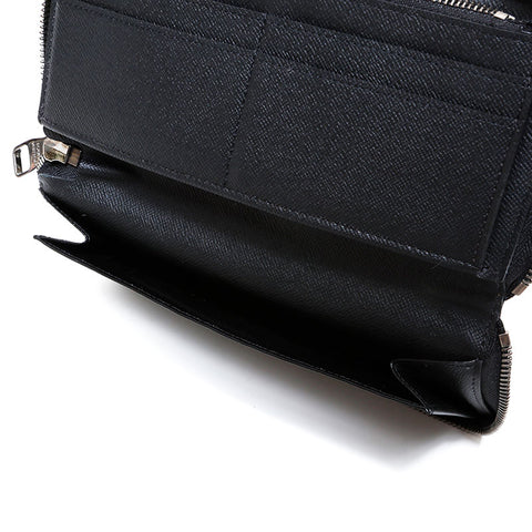 LOUIS VUITTON 2019 Monogram Eclipse Vertical Purse Black Grey WS21626