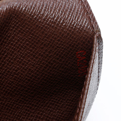 LOUIS VUITTON 2012 Damier Agenda Notebook cover Brown WS21627