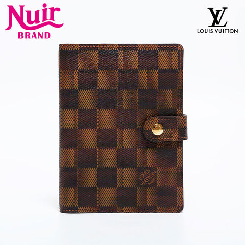 LOUIS VUITTON 2012 Damier Agenda Notebook cover Brown WS21627