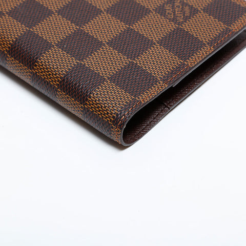 LOUIS VUITTON 2012 Damier Agenda Notebook cover Brown WS21627