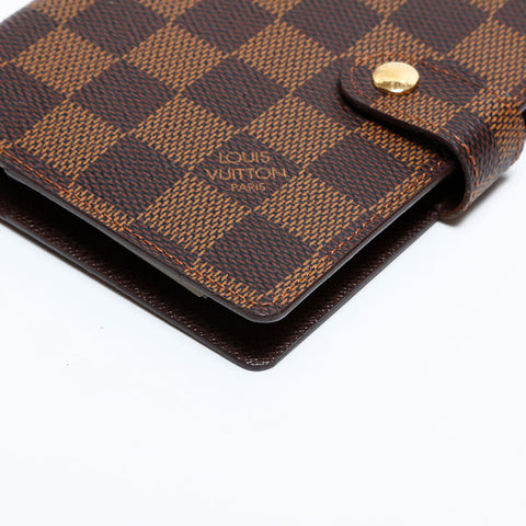 LOUIS VUITTON 2012 Damier Agenda Notebook cover Brown WS21627