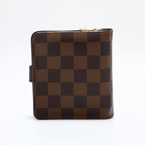 LOUIS VUITTON Damier made in 2004 Bifold Wallet Brown WS21629