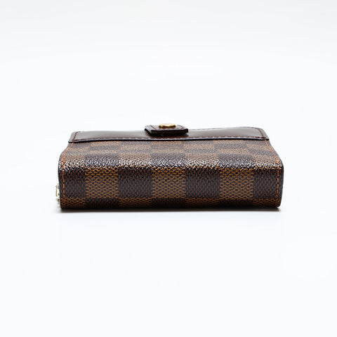 LOUIS VUITTON Damier made in 2004 Bifold Wallet Brown WS21629