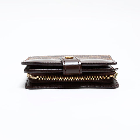 LOUIS VUITTON Damier made in 2004 Bifold Wallet Brown WS21629