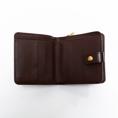 LOUIS VUITTON Damier made in 2004 Bifold Wallet Brown WS21629