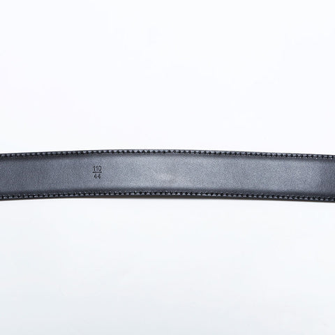 LOUIS VUITTON 2002 Epi Leather belt black WS21633