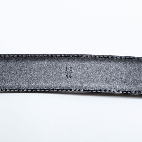 LOUIS VUITTON 2002 Epi Leather belt black WS21633