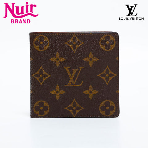LOUIS VUITTON Monogram Portefeuille Marco Bifold Wallet Brown WS21637