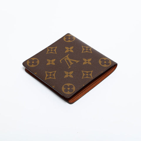 LOUIS VUITTON Monogram Portefeuille Marco Bifold Wallet Brown WS21637
